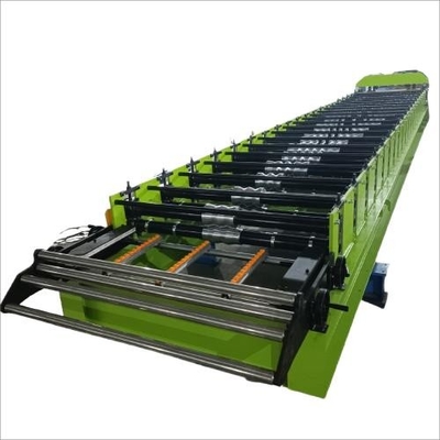 1000mm corrugated শীট রোল গঠনের মেশিন হাইড্রোলিক Shearing