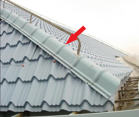 4kw হাই পারফরম্যান্স রিজ ক্যাপ রোল ফর্মিং মেশিন