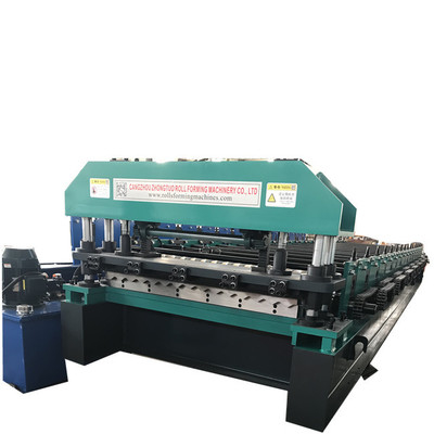 পেশাদার বৃত্তাকার ছাদ corrugated শীট রোলিং মেশিন সঠিক পরামিতি উচ্চ স্থায়িত্ব
