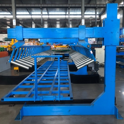 মেটাল আইবিআর ছাদ শীট রোলিং ফর্মিং মেশিন (45m/min)